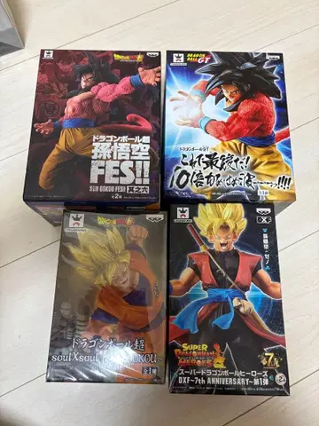 드래곤볼 손오공 피규어 세트