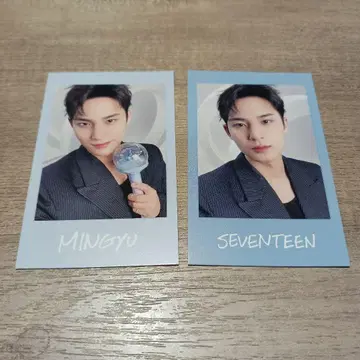 SEVENTEEN NEW 인스턴트 사진 민규 세트