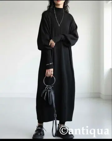 antiqua 마쉬멜로우 터치 니트 원피스