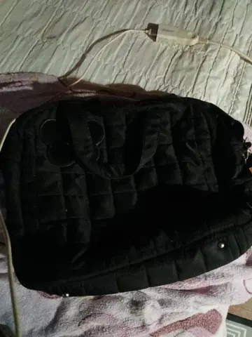 블랙 퀼팅 숄더백, 브랜드 마리콴트, 여행백