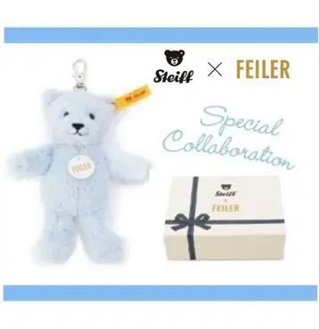 새상품 Steiff&FEILER 콜라보레이션/테디베어 [벤]