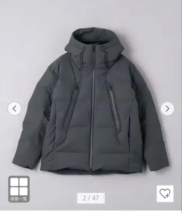 데상트 얼터레인 미즈사와 다운 오버사이즈드 마운티니어