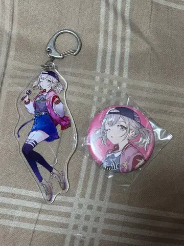 아즈사와 코하네 아크릴 키링 캔뱃지 세트/게이머즈 특전