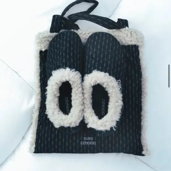 0 サイズ COYSEIO FLUFF CHECK PADDING SHOES SUBU x COYSEIO FLUFF