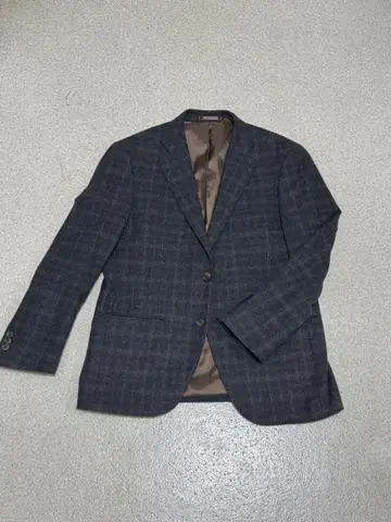 테일러드 자켓 체크