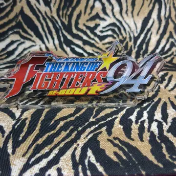 킹 오브 파이터즈 94 RE-BOUT 로고 아크릴 다이컷 블록