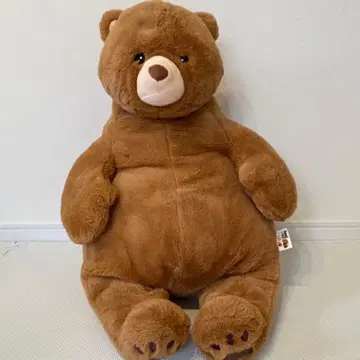 푹신푹신! GIGA 곰돌이 봉제 인형 약 75cm