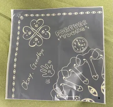 [ 미사용 새상품 ] 후지이 카제 반다나 블랙