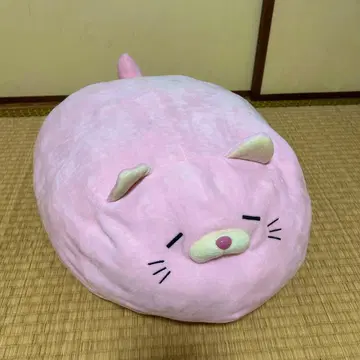 [ 귀중 ] 늘어나는 냐모치 사쿠라 BIG 쿠션