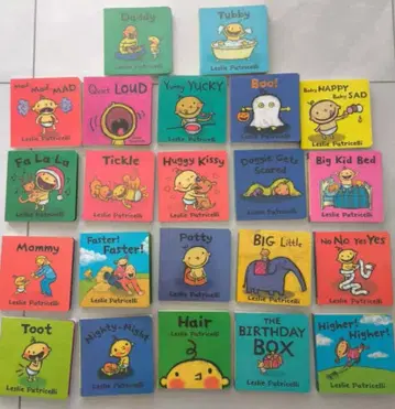 새상품 Leslie Patricelli 영어 그림책 22권