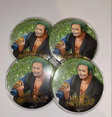 조로 벌스데이 캔뱃지 4개 무기와라 스토어 한정판