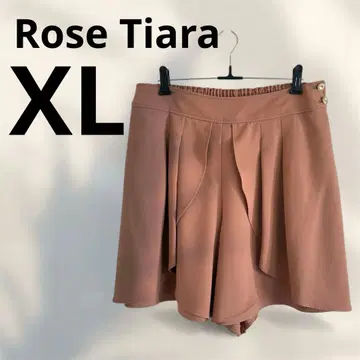 [ 빅 사이즈 ] Rose Tiara 숏 팬츠 큐롯 XL