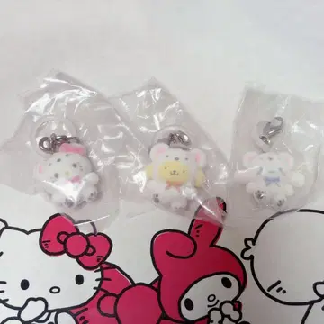 산리오 포근포근 스노우 표식 액세서리