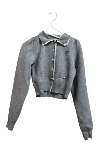 NICE CLAUP 폴로 옷깃 니트 셋업