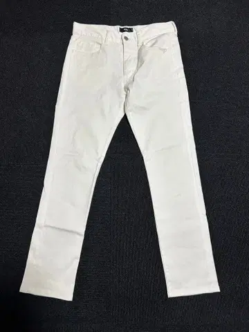 HARE 화이트 스키니 데님