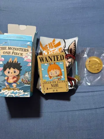 LABUBU x ONE PIECE POPMART 나미 라브브