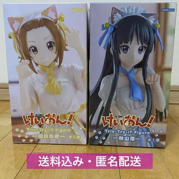 [ 미개봉 ] 케이온! 타이나카 리츠 아키야마 미오 피규어 2개 세트