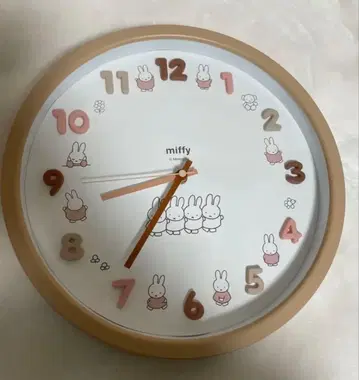 miffy 벽걸이 시계 30cm