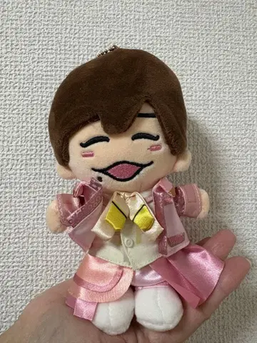 봉제 인형 마스코트 핑크