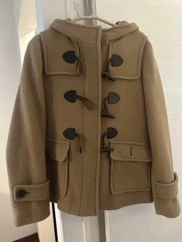 BLUE LABEL 베이지 더플 코트 36