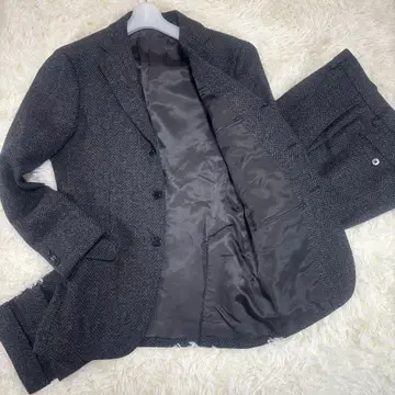 [ 새상품급 ] 유나이티드 애로우즈 트위드 헤링본 수트 셋업