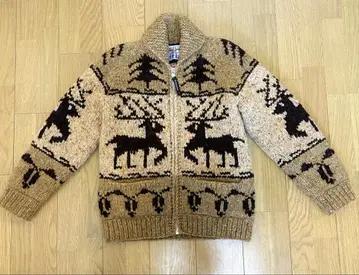 KANATA 사슴 패턴 카우친 스웨터 50's 빈티지 시리얼 No. 포함