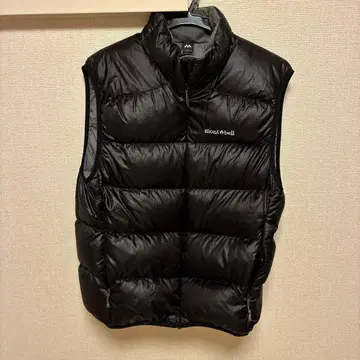mont-bell 블랙 다운 베스트 M 남성용