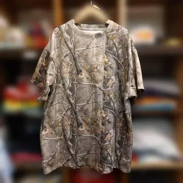 WIND AND SEA 반팔 셔츠 XL 로고 리플렉터 카모플라주