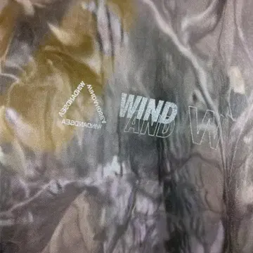 WIND AND SEA 반팔 셔츠 XL 로고 리플렉터 카모플라주