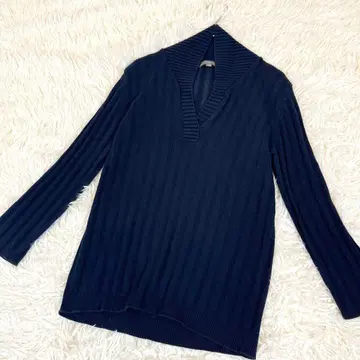 필드 드림 온워드 카시야마 성인 리브 니트 스트레치 있음 네이비