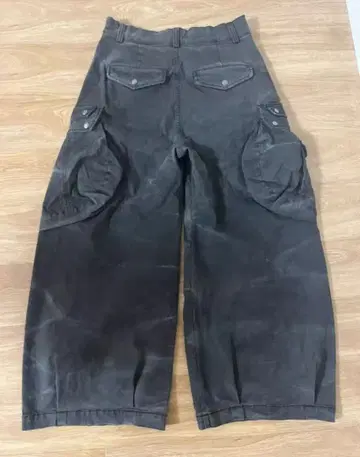 카고 팬츠 다크 그레이 4 포켓