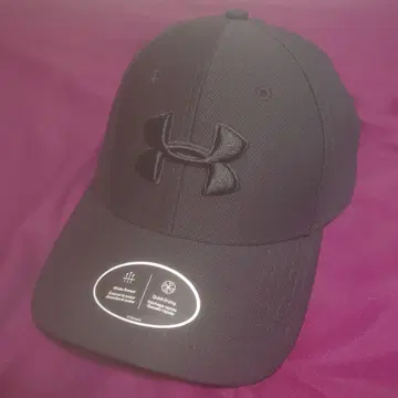 [ 미사용 새상품 ] 언더아머 캡 블랙