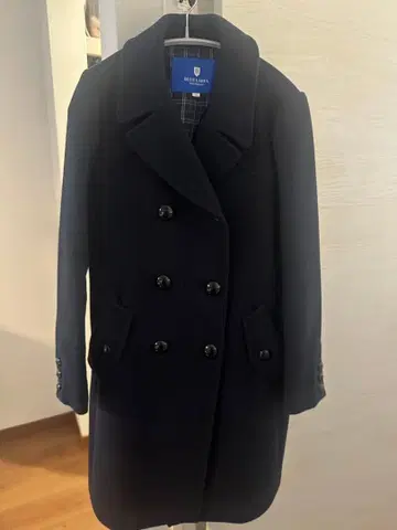 BLUE LABEL 네이비 울 피코트