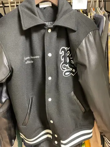 MONO-MART 바시티 자켓 L 블랙