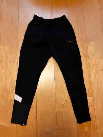 CRONOS 블랙 조거 팬츠 사이즈 38