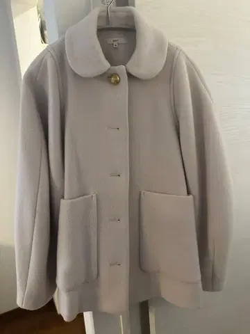 yori 옅은 핑크 코트 36