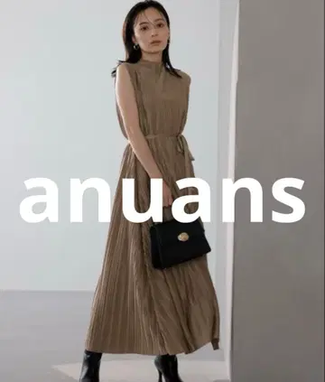 새상품급 anuans 슬리브리스 원피스 FREE 베이지 여성용