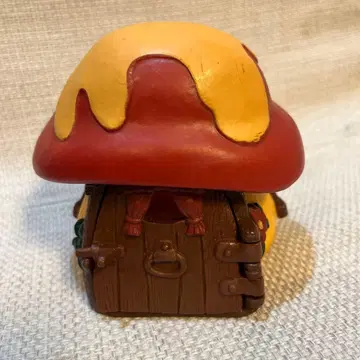 스머프 스머페트 버섯집 집 빨간색