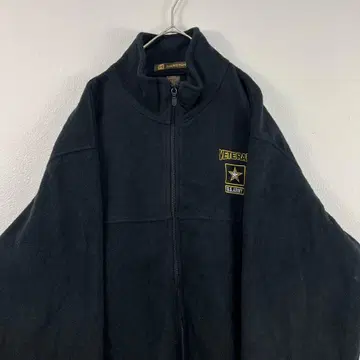 USA 구제 의류 U.S.ARMY 밀리터리 플리스 자켓 블랙