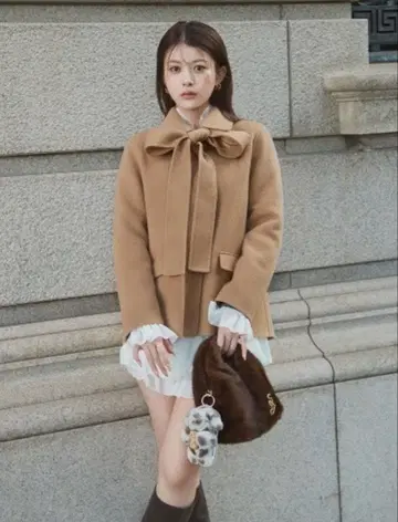 SNIDEL 리버 리본 자켓