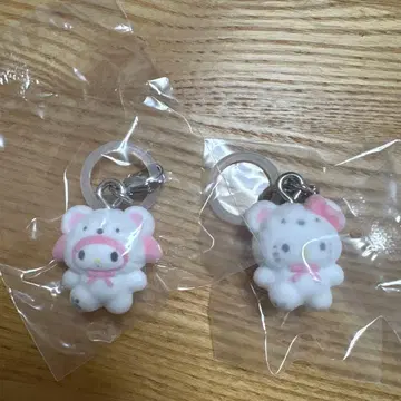 산리오 포근포근 스노우 표시 액세서리 헬로키티 마이멜로디