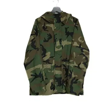 미군 ECWCS 우드랜드 카모 고어텍스 후드티 M-L