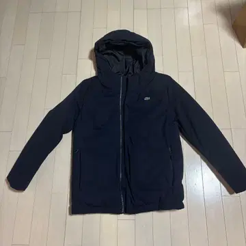 Lacoste 피케 다운 자켓 네이비