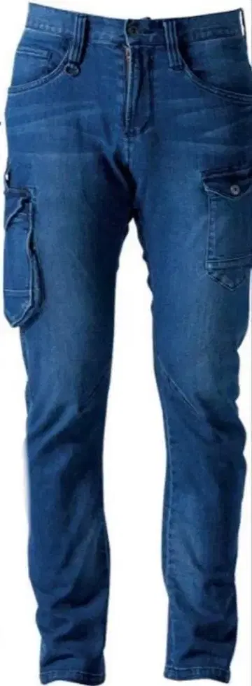 새상품 I'sfrontier 아이즈프론티어 블루 데님 7342 작업옷