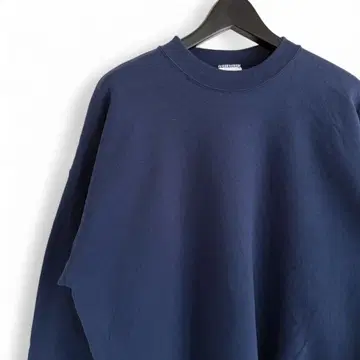 90s 빈티지 Hanes 무지 맨투맨 네이비 멕시코제 XL K5