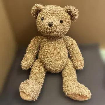 브라운 곰 봉제 인형 중형