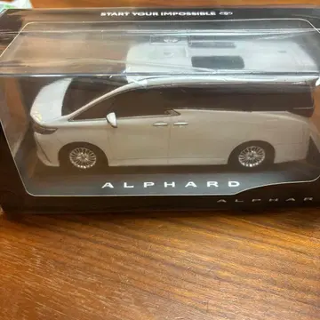 ALPHARD 미니카 플라티나 화이트 펄 운모