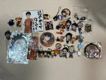 하이큐!! 캐릭터 굿즈 세트 카라스노 고교