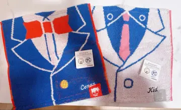 코난 캐릭터 손수건 2개 세트