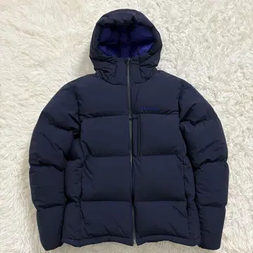 Marmot 다운 자켓 L 네이비 750 필파워